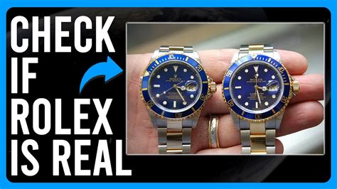 how to check rolex watch is original|how to tell genuine rolex.